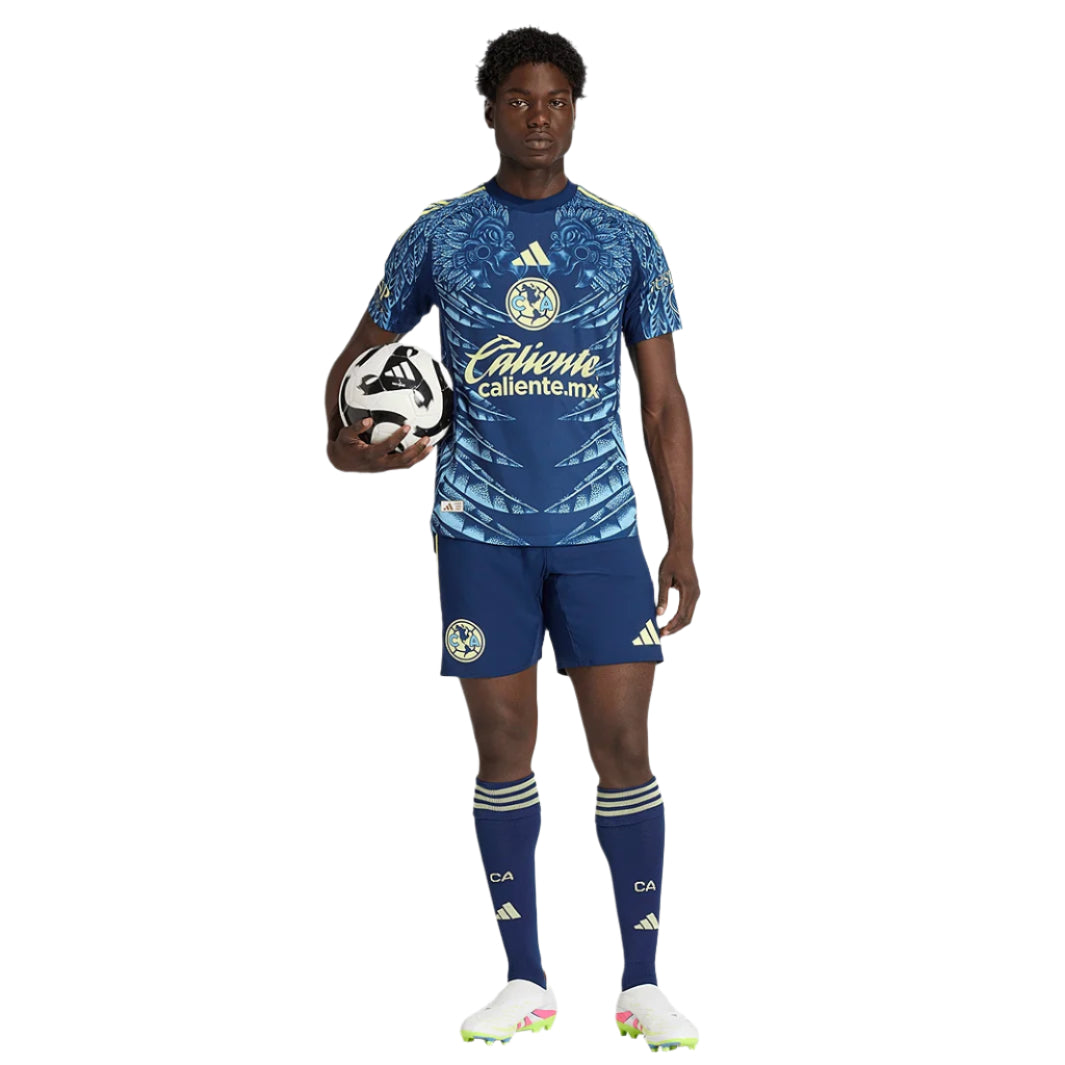 adidas I. Reyes Men's Club América 25/26 Authentic Away Jersey (Blue)