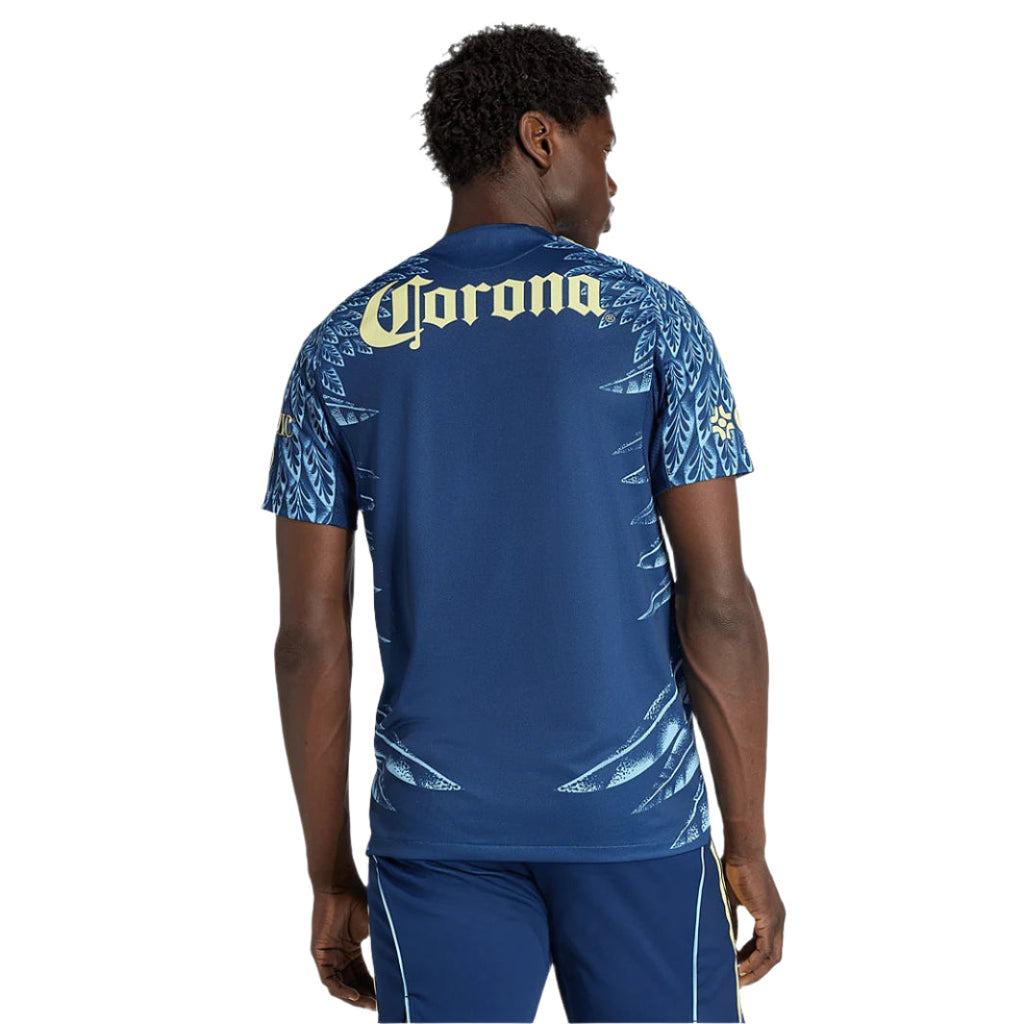 adidas K. Alvarez Men's Club América 25/26 Authentic Away Jersey (Blue)