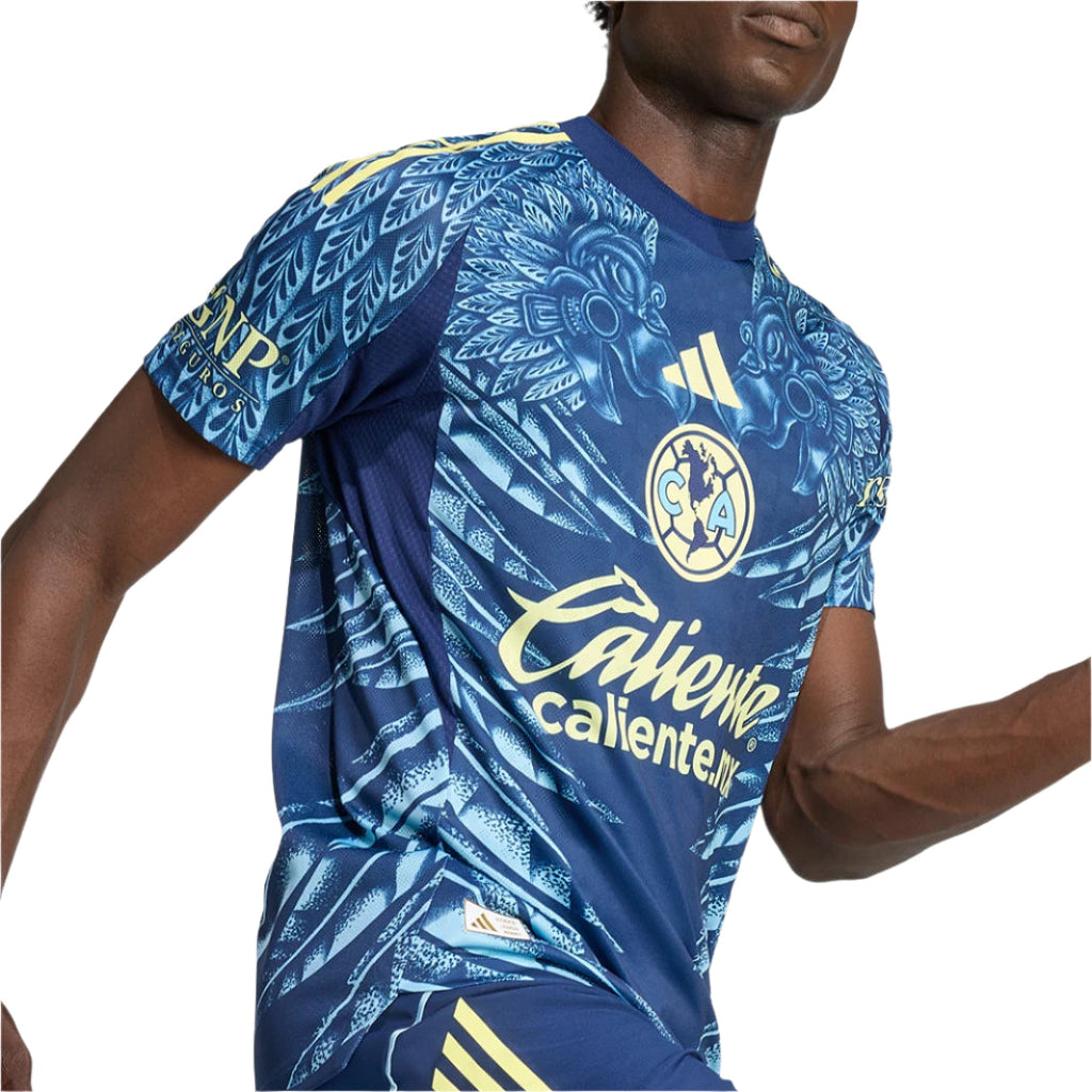 adidas R. Orquin Men's Club América 25/26 Authentic Away Jersey (Blue)