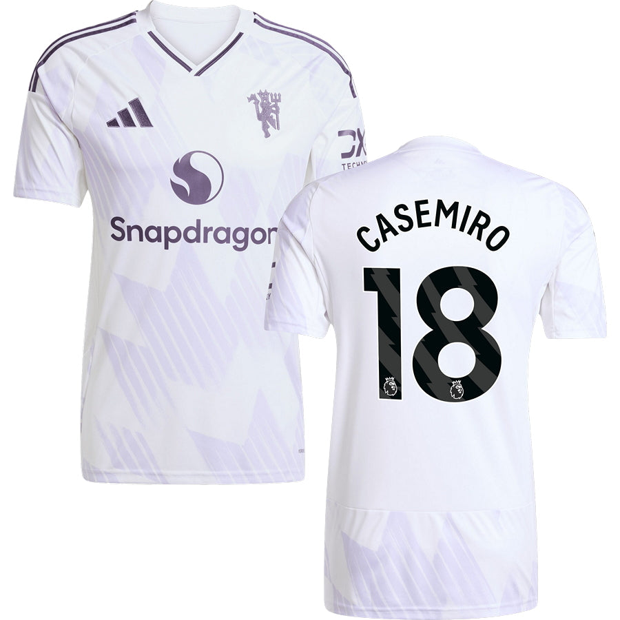 Manchester United #18 CASEMIRO Away Jersey 2025/26 Adults