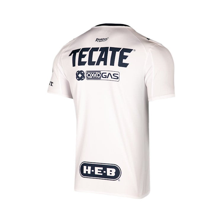 Puma Monterrey 25/26 Authentic Soccer Away Jersey (Puma White)