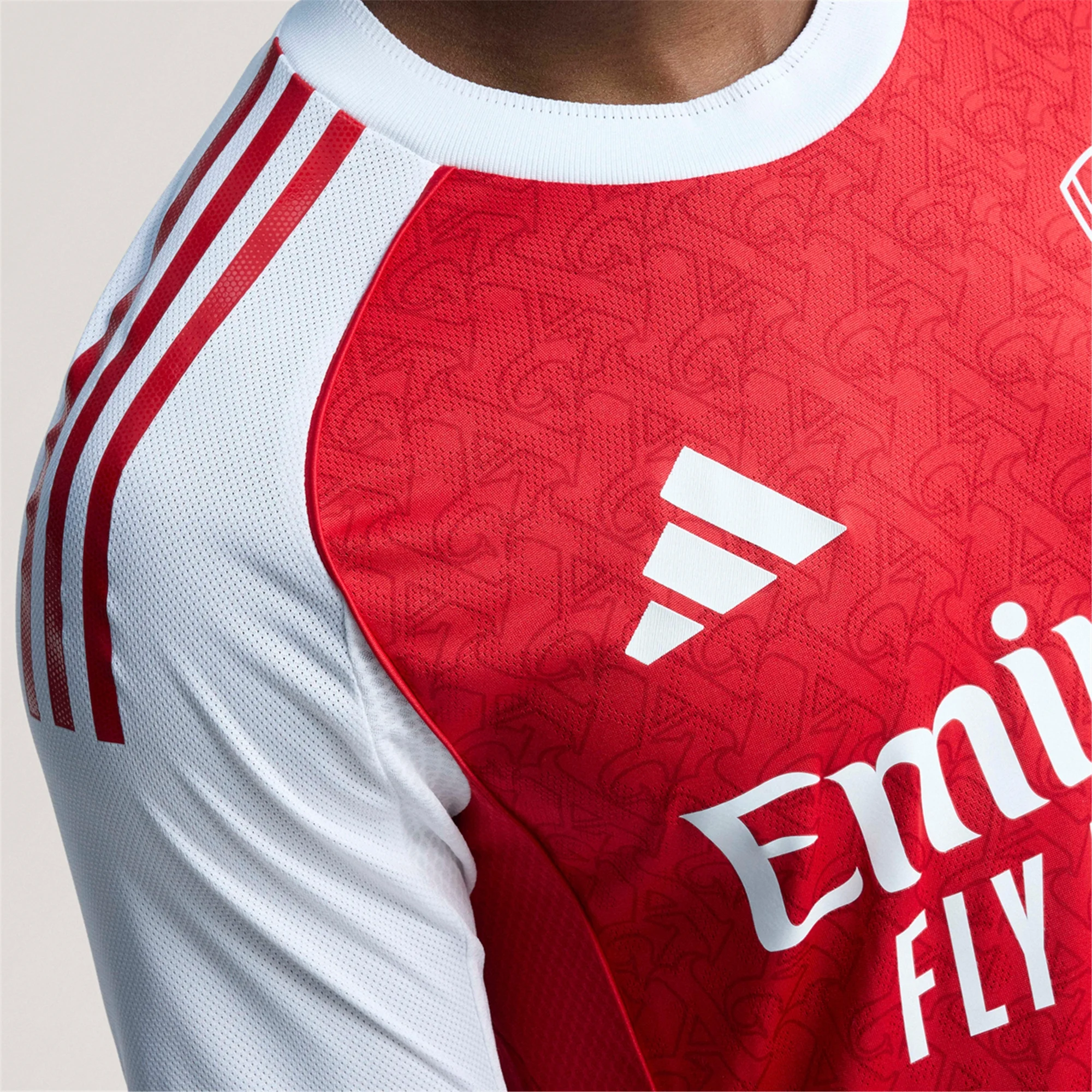 adidas Martin Odegaard Arsenal FC Authentic Home Jersey 25/26 w/ EPL Patch (Better Scarlet/White