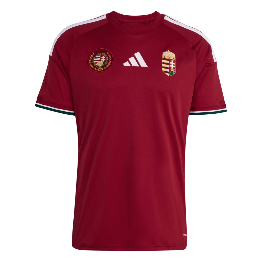 adidas Men's Hungary 2026 World Cup Home Jersey (Team Victory Red)