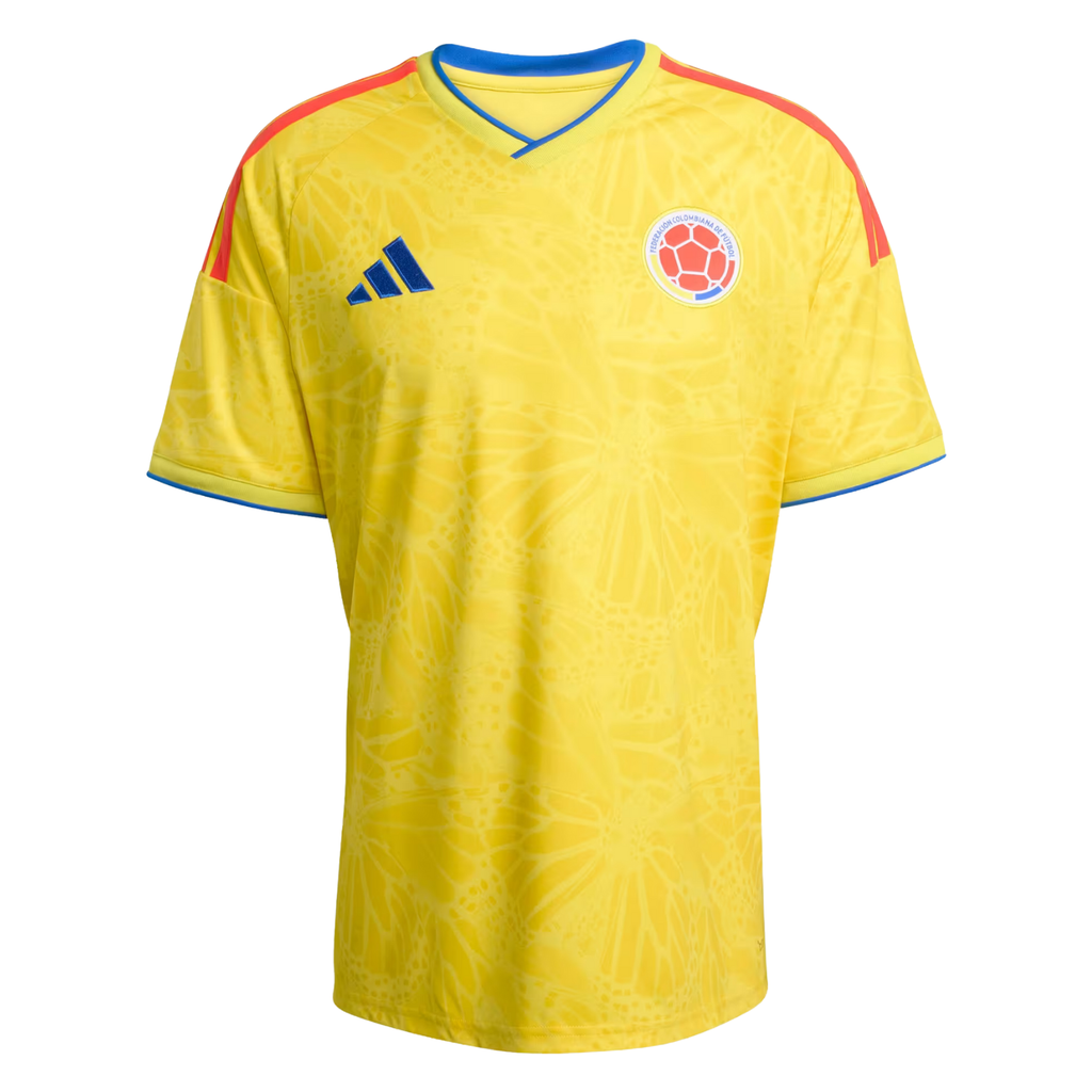 adidas Men's Mojica Colombia 2026 Home Jersey (Impact Yellow)