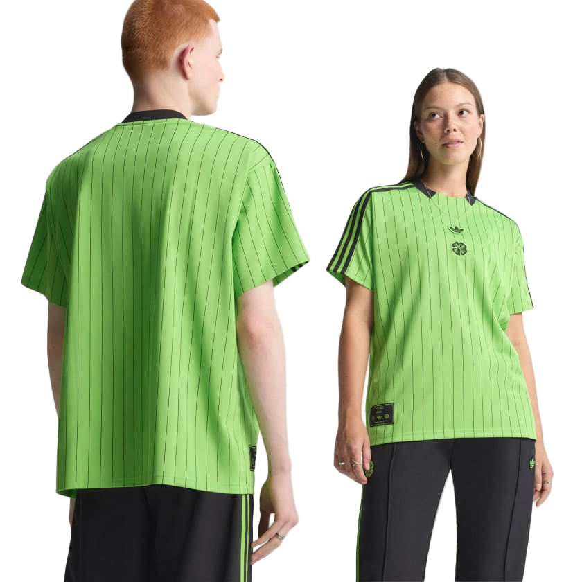 adidas Men's Celtic FC Terrace 25/26 Icon Jersey (Green)