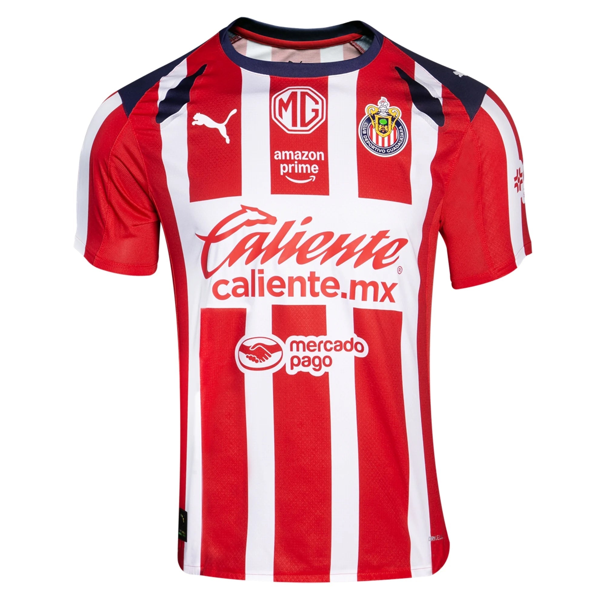 Puma Miguel Gomez Men's Chivas De Guadalajara Home Jersey 25/26 (Puma Red/White)