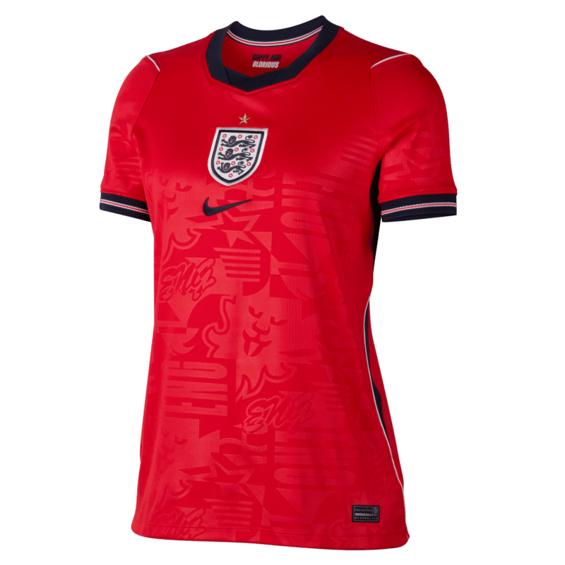 England Away Soccer Women Jersey World Cup 2026 - Red