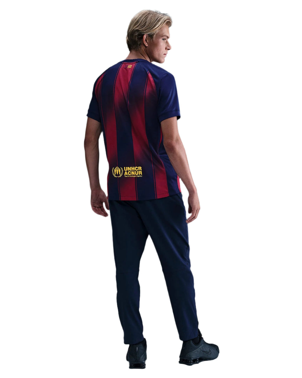 Nike Marcus Rashford FC Barcelona Home Jersey 25/26 w/ Champions League Patches (Deep Royal Blue/Midwest Gold)