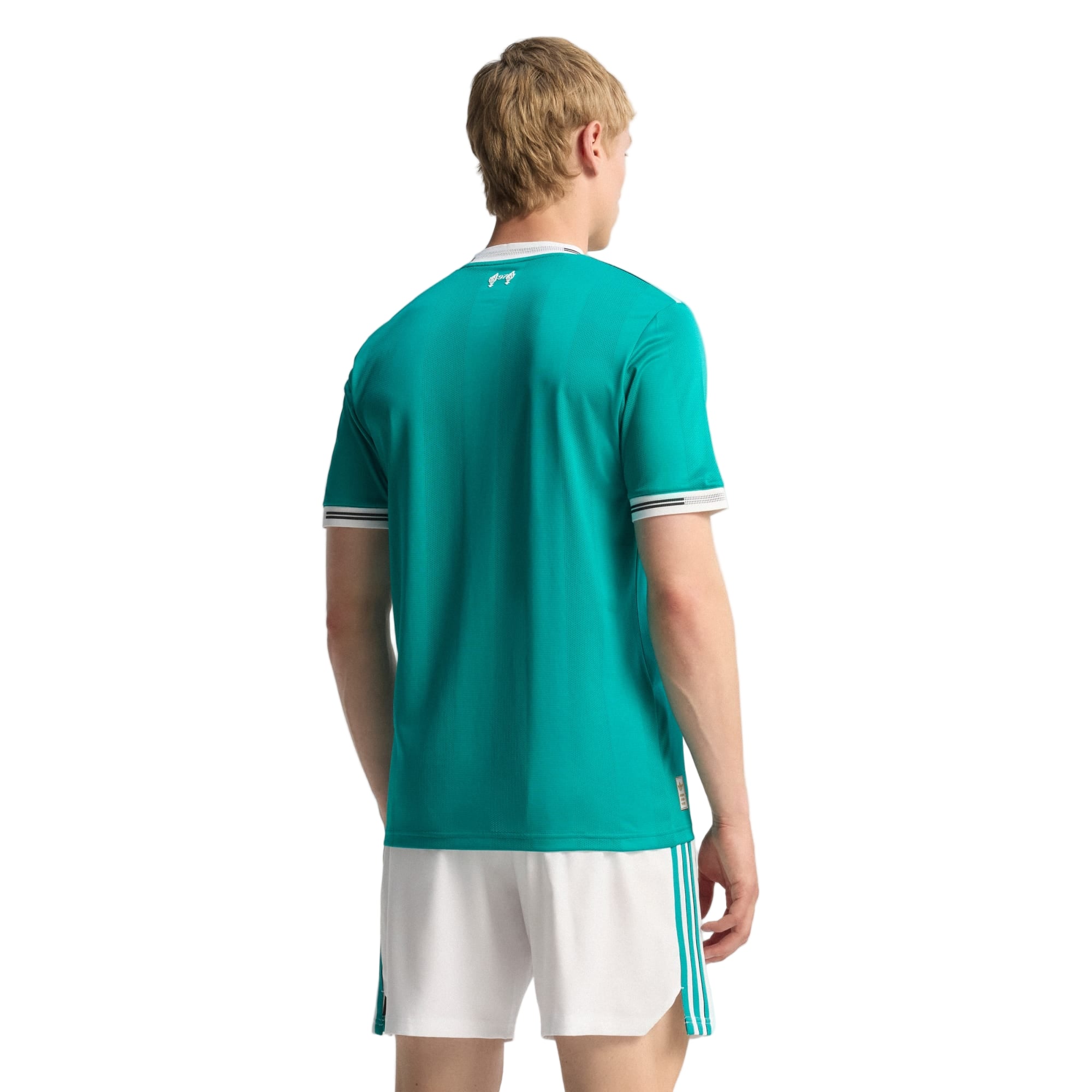 adidas Liverpool FC Authentic Florian Wirtz Third Jersey w/ EPL + No Room For Racism Patches 25/26 (Sea Green)