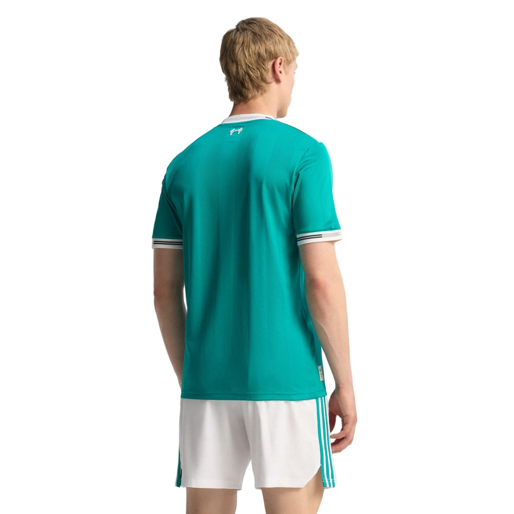 adidas Liverpool FC Authentic Andy Robertson Third Jersey w/ EPL + No Room For Racism Patches 25/26 (Sea Green)