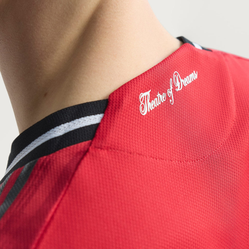 adidas Mount Men's Manchester United Authentic Home Jersey 25/26 w/ NRFR + EPL Patch (Red)