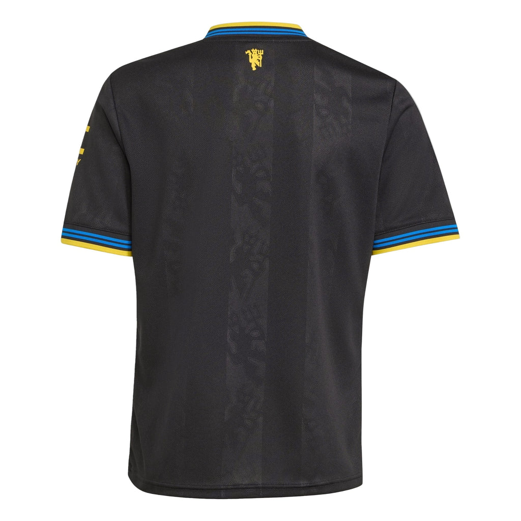 adidas Youth Manchester United 25/26 Third Jersey (Black)
