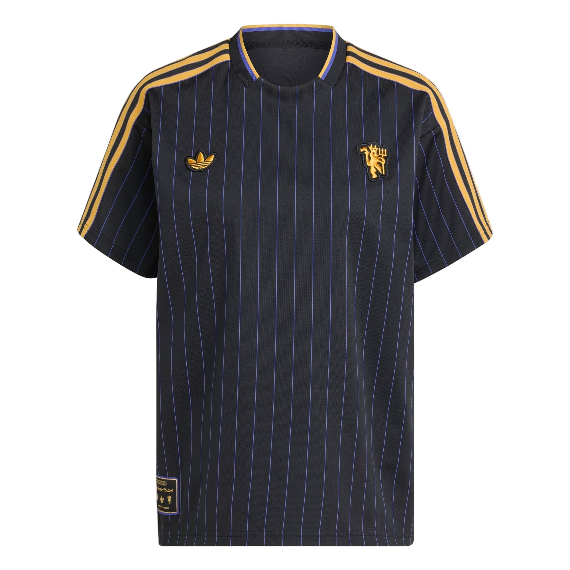 adidas Men's Manchester United 25/26 Icon Jersey (Black)