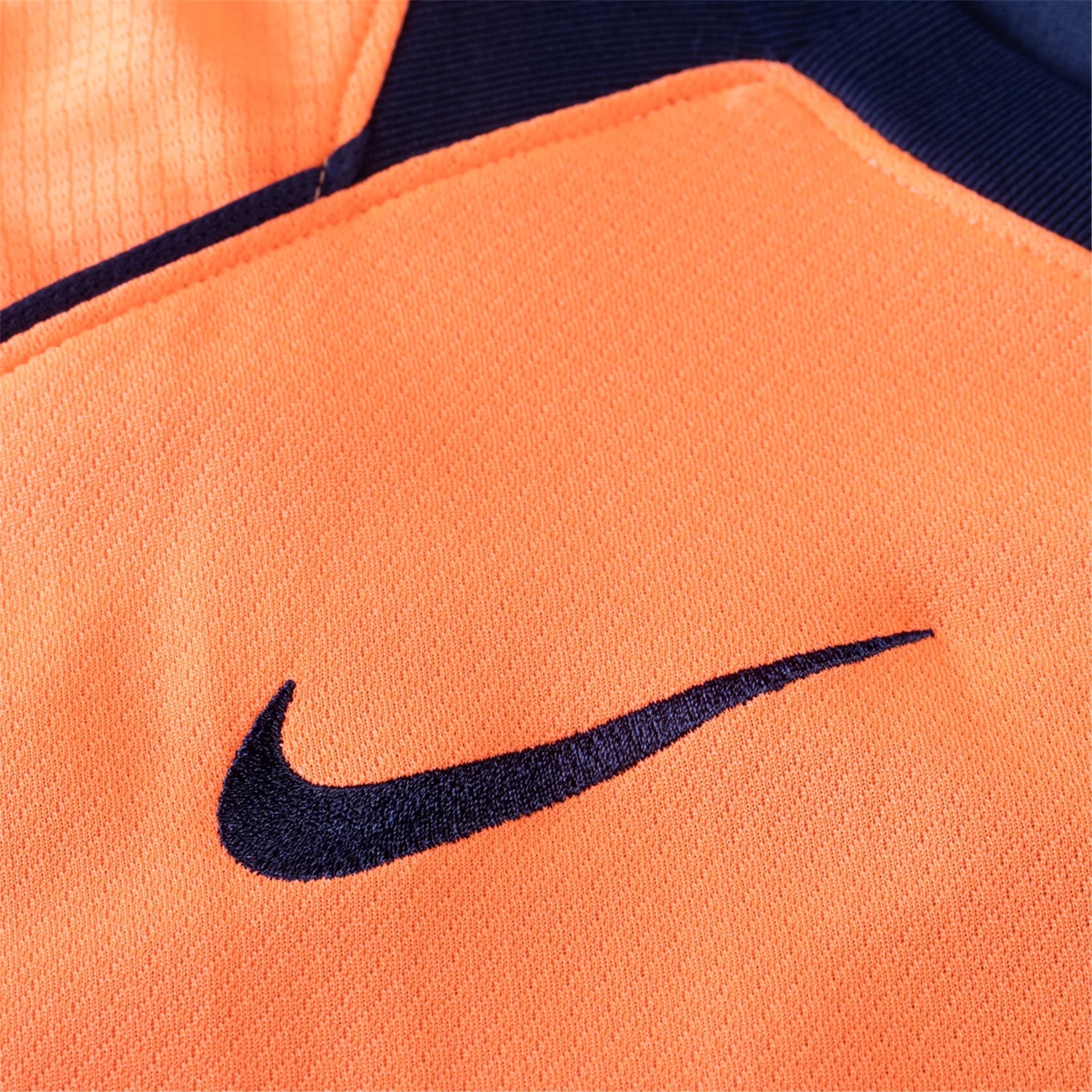 Nike Men's FC Barcelona T90 Third Jersey 25/26 (Bright Mango/Midnight Navy)