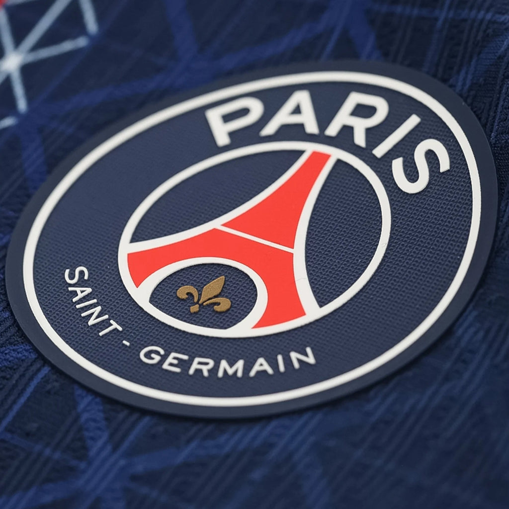 Nike Men's Pacho Paris Saint-Germain Authentic Home Jersey 25/26 w/ Champions League Patches (Navy)