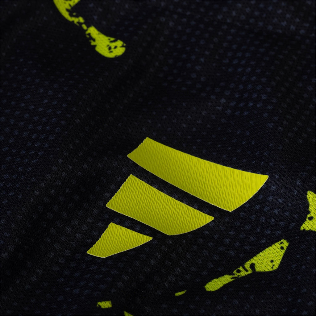 adidas Lassi Lappalainen Columbus Crew Authentic Away Jersey w/ MLS Patches 25/26 (Black/Yellow)