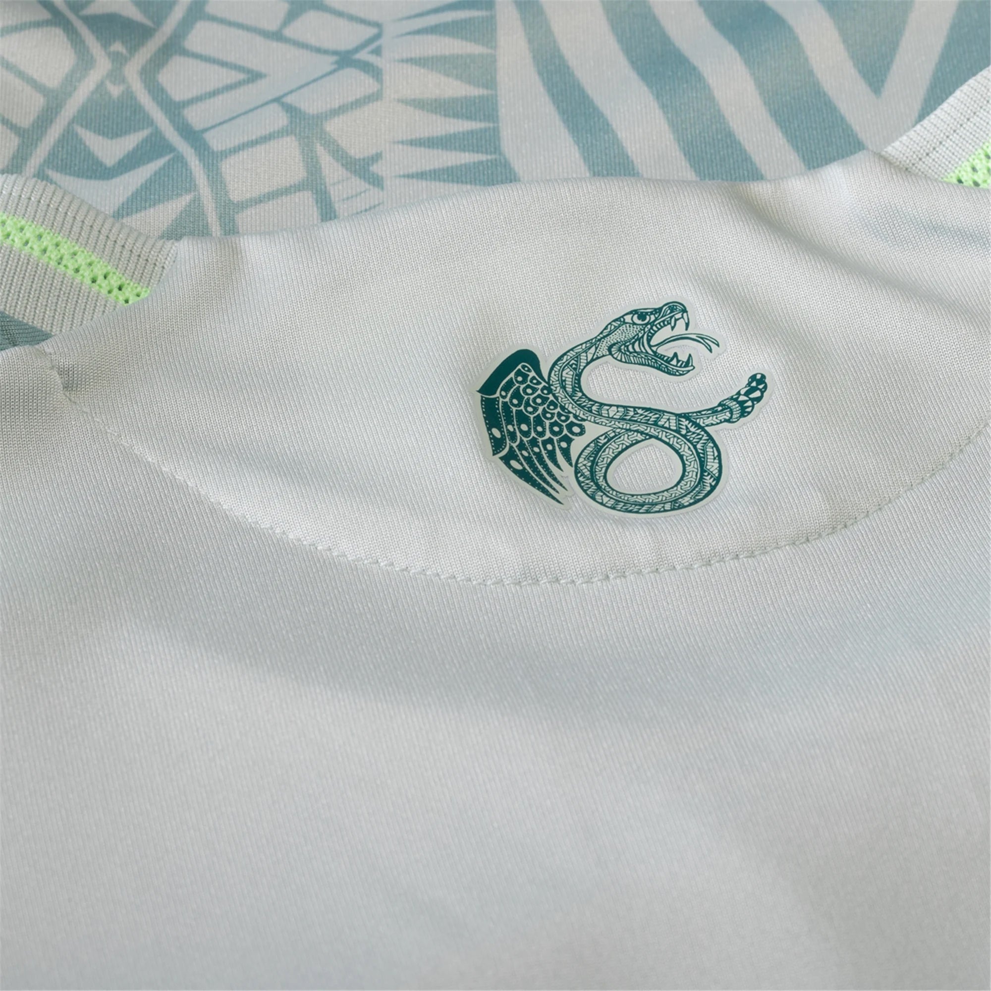 adidas Gilberto Mora Mexico Authentic Away Jersey 24/25 w/ Gold Cup 2025 Patches (Linen Green)