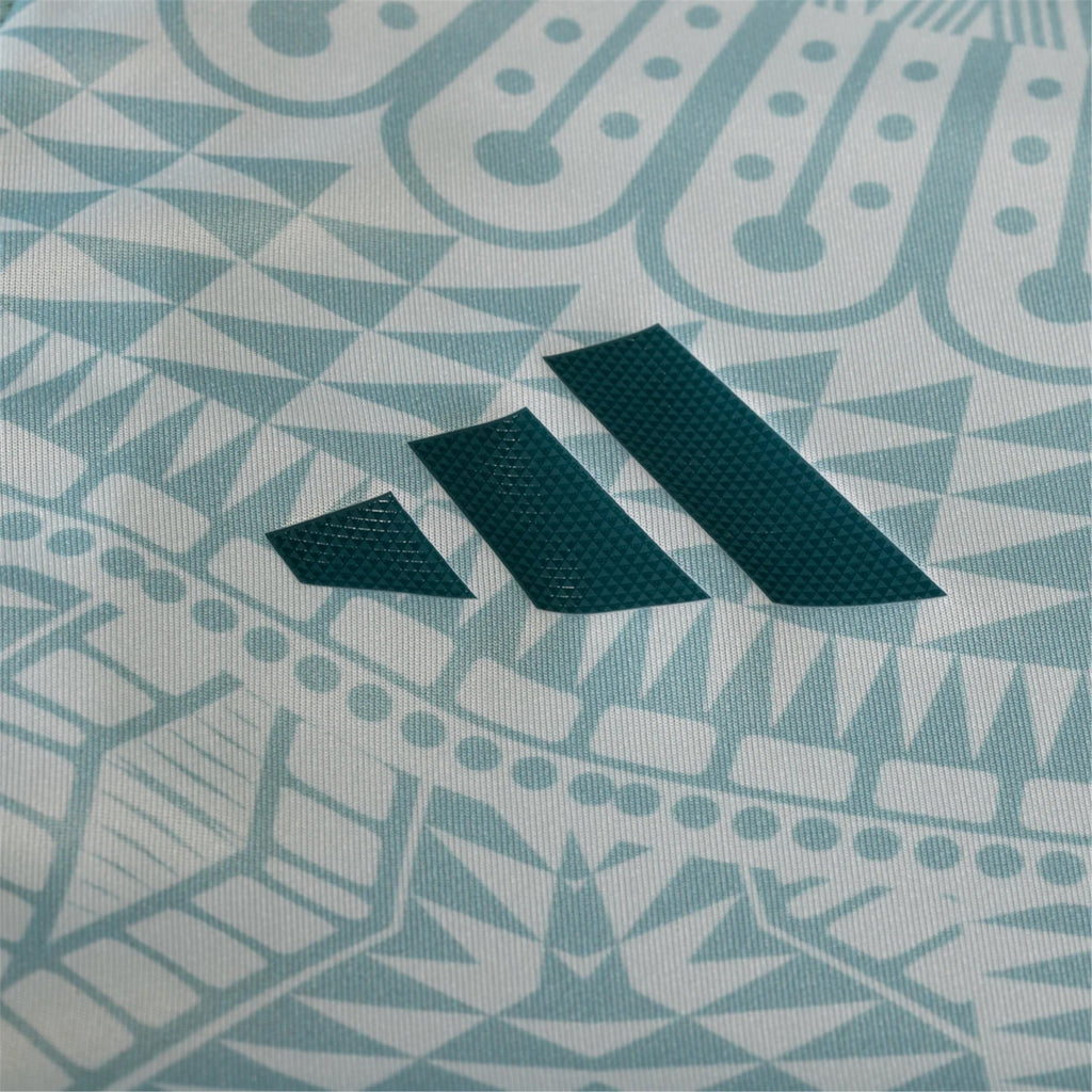 adidas Gilberto Mora Mexico Authentic Away Jersey 24/25 w/ Gold Cup 2025 Patches (Linen Green)