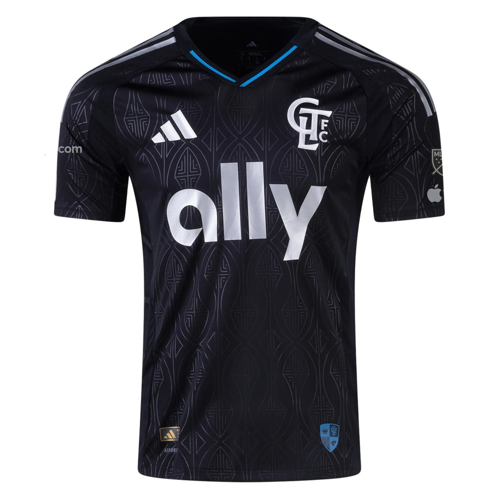 adidas Djibril Diani Charlotte FC Authentic Away Jersey 25/26 (Black)