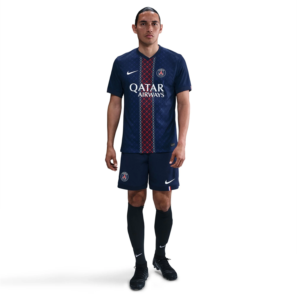 Nike Men's Hakimi Paris Saint-Germain Authentic Home Jersey 25/26 w/ Champions League Patches (Navy)