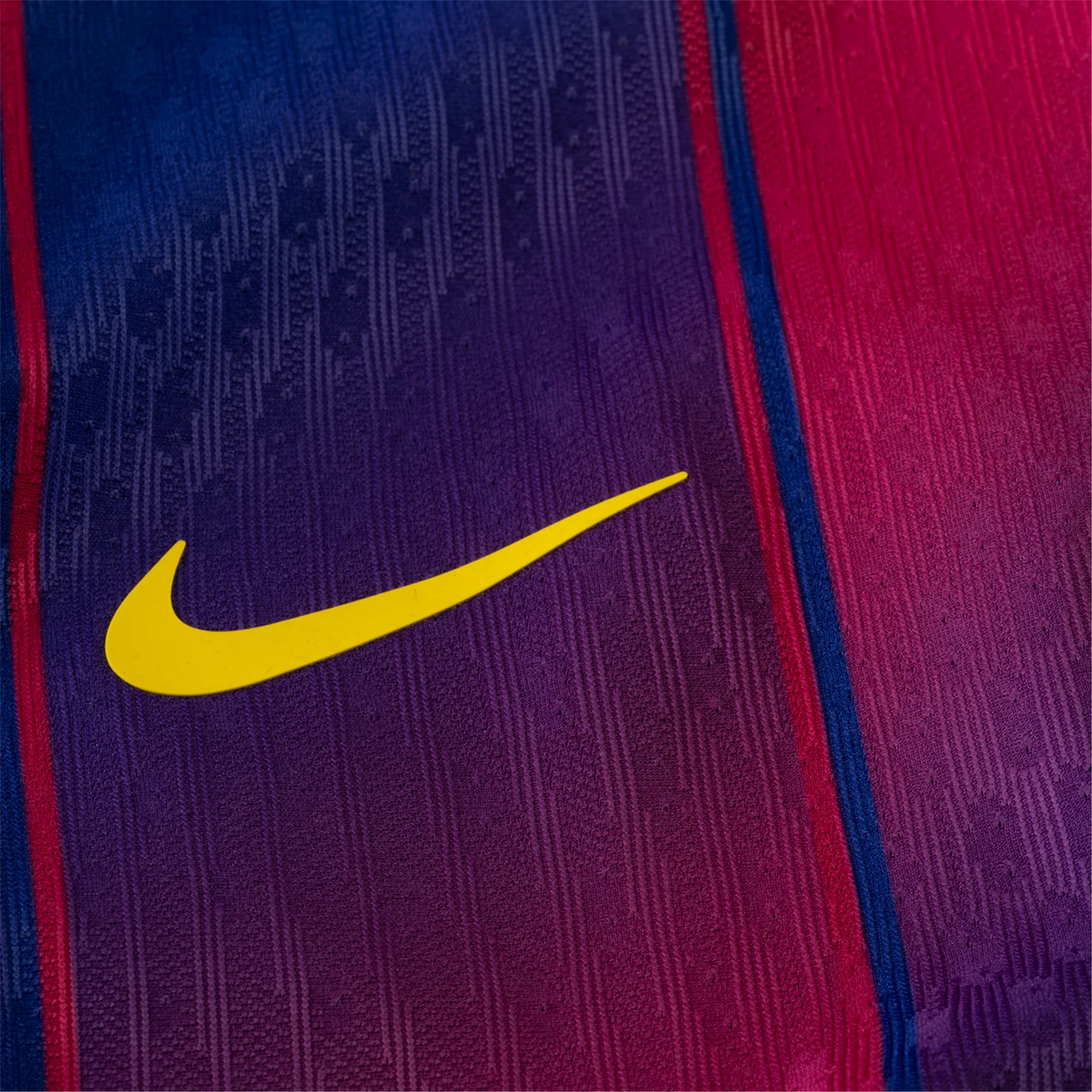Nike Barcelona Authentic Home Jersey w/ Champions League Patches 25/26 (Deep Royal Blue/Midwest Gold)