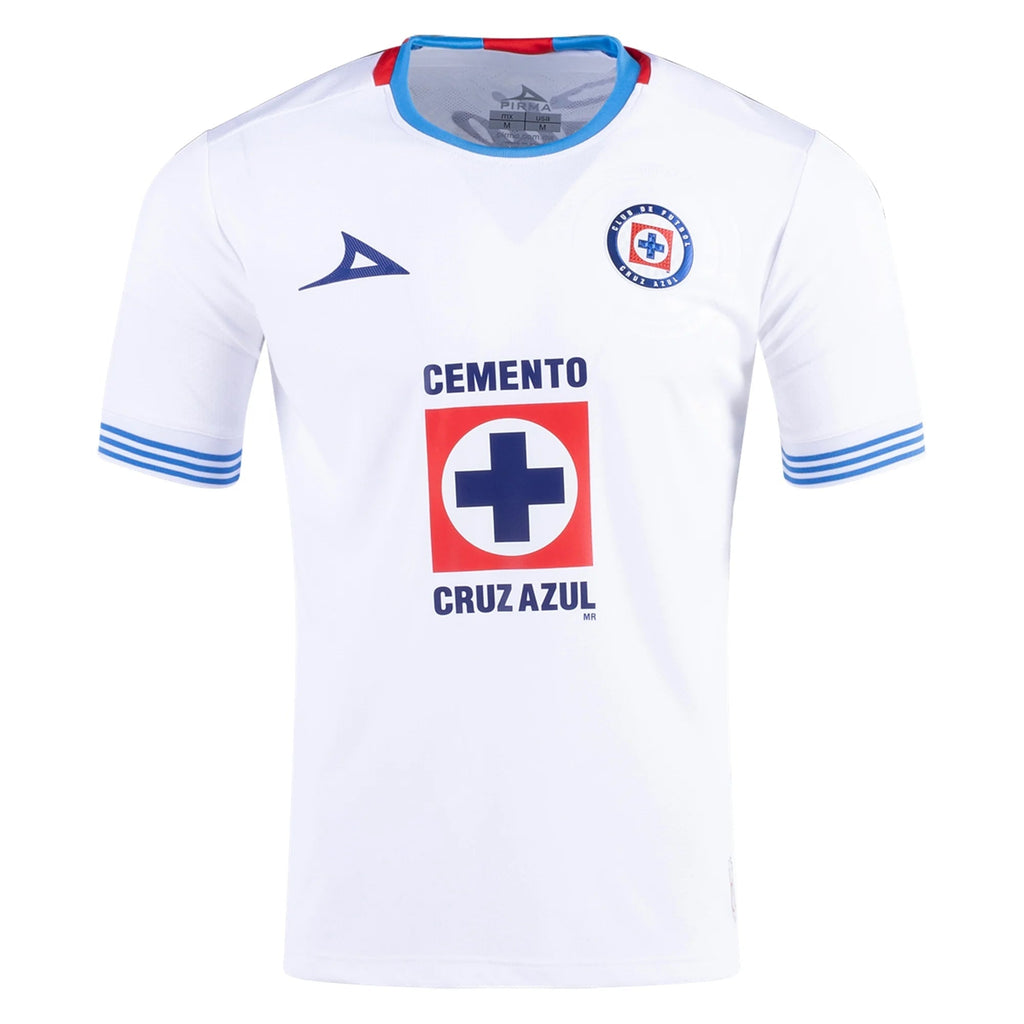 Pirma Ignacio Rivero Cruz Azul Away Jersey 24/25 (White/Blue)