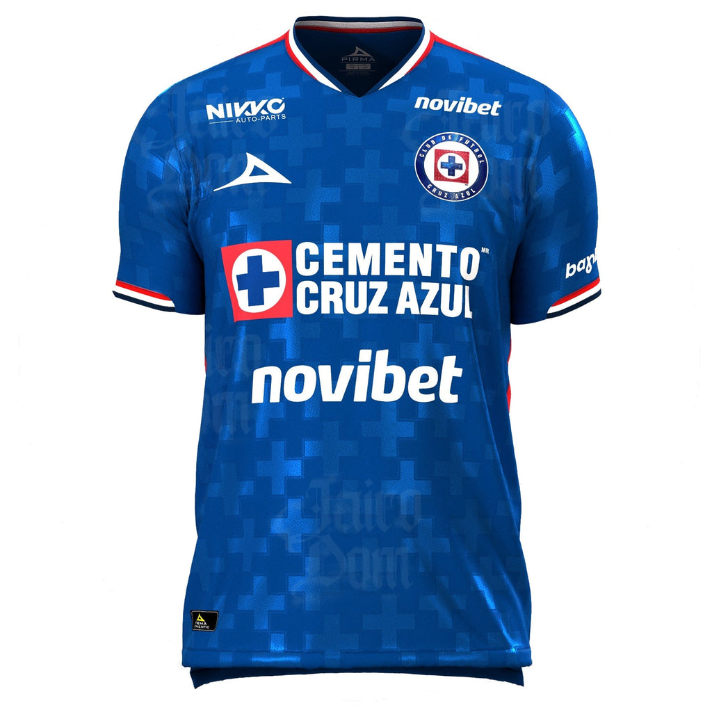 Pirma Men's Jorge Sanchez Cruz Azul Home Jersey 25/26 (Blue)