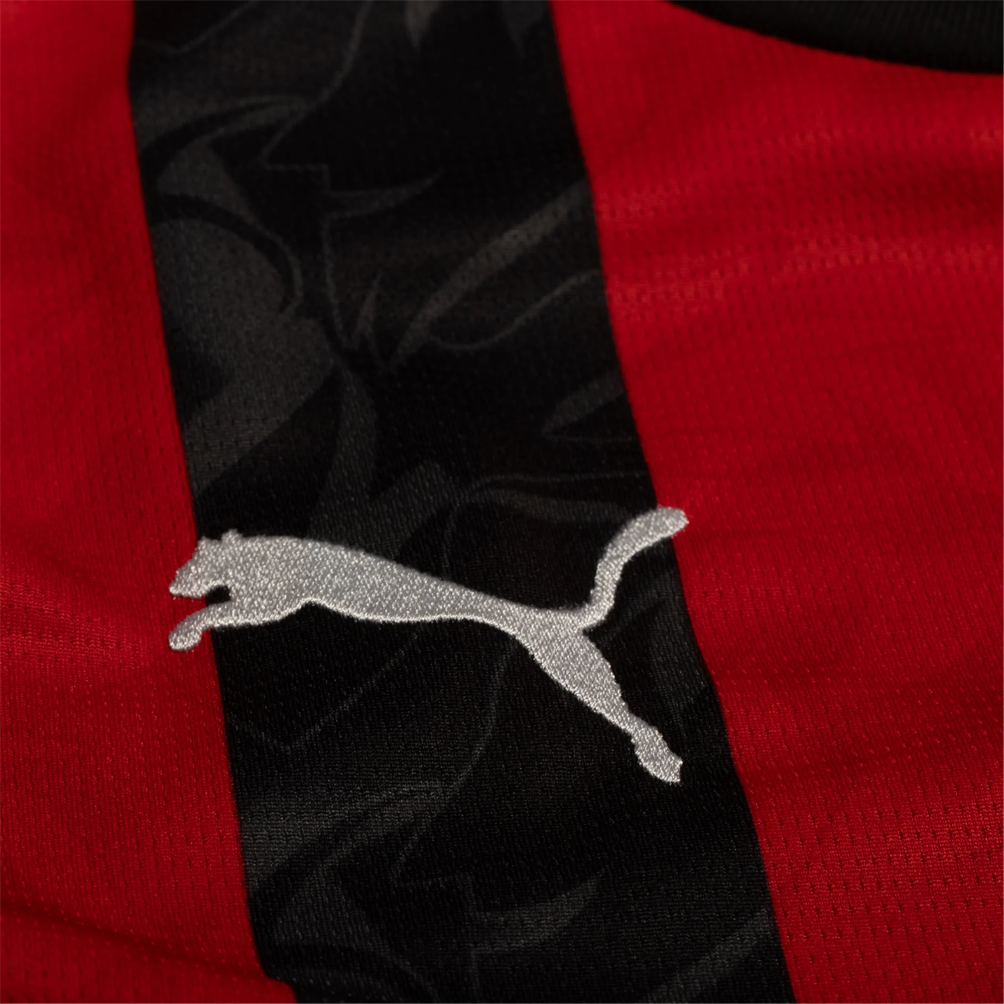 Puma AC Milan Home Jersey w/ Serie A Patch 25/26 (Red/Black)