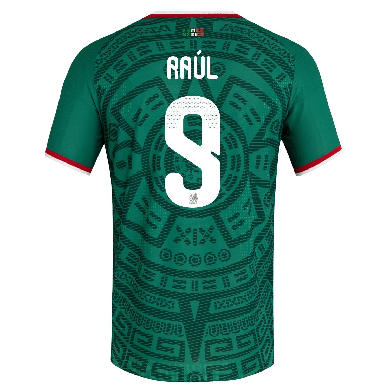 adidas Men's Raúl Jiménez Mexico Authentic Home 2026 World Cup Jersey (Bold Green)