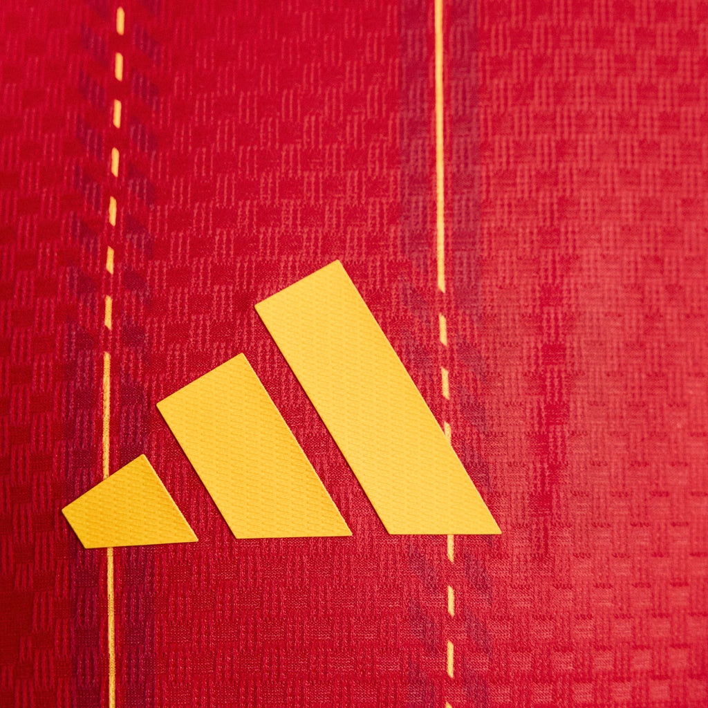 adidas Men's Olmo Spain Authentic World Cup Home Jersey 2026 (Vivid Red)