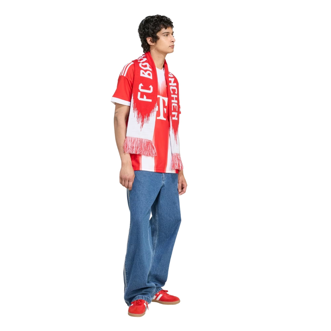 adidas Bayern Munich Luis Diaz Home Jersey w/ Champions League Patches 25/26 (Red)