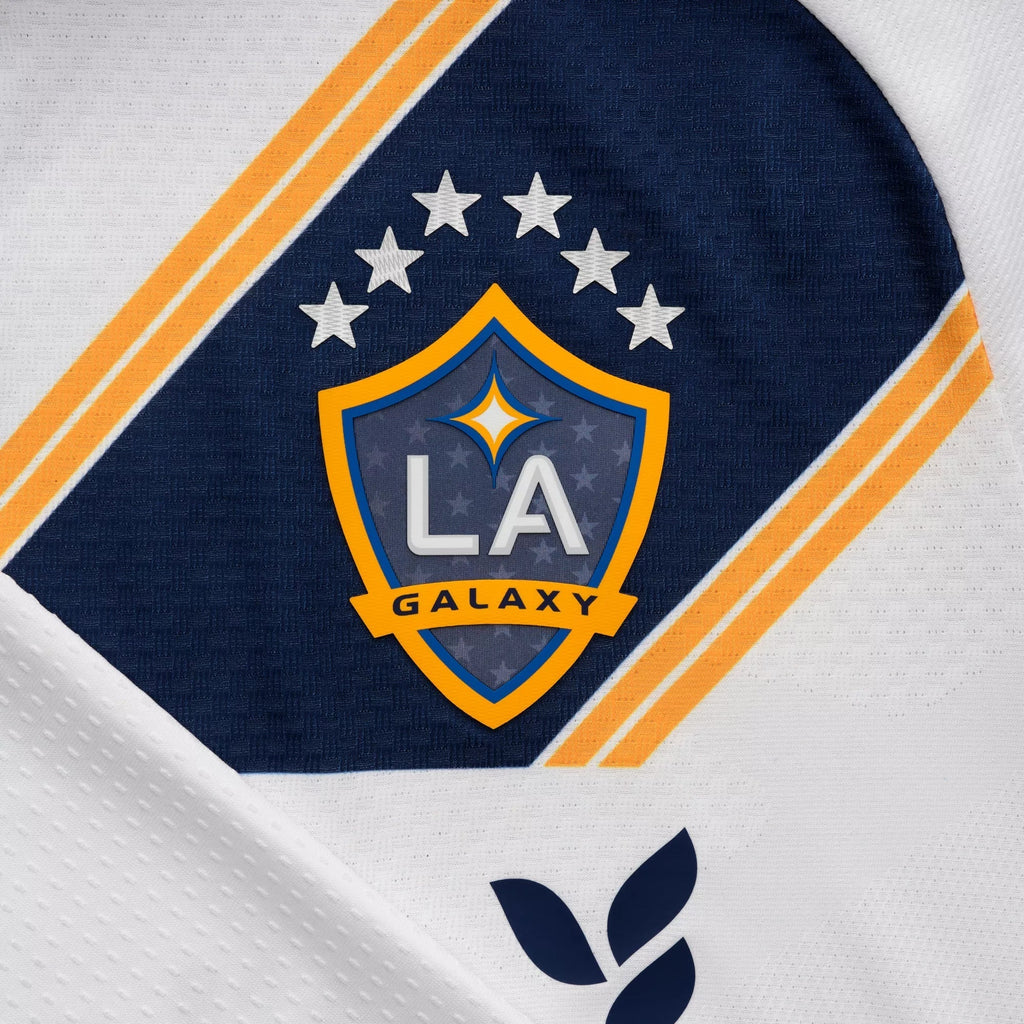 adidas Men's Glesnes LA Galaxy Authentic Match Home Jersey 26/27 (White)