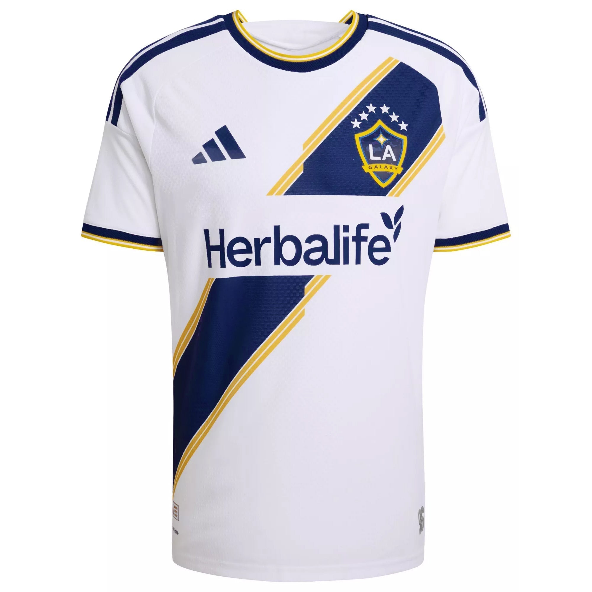 adidas Men's Rindov LA Galaxy Authentic Match Home Jersey 26/27 (White)
