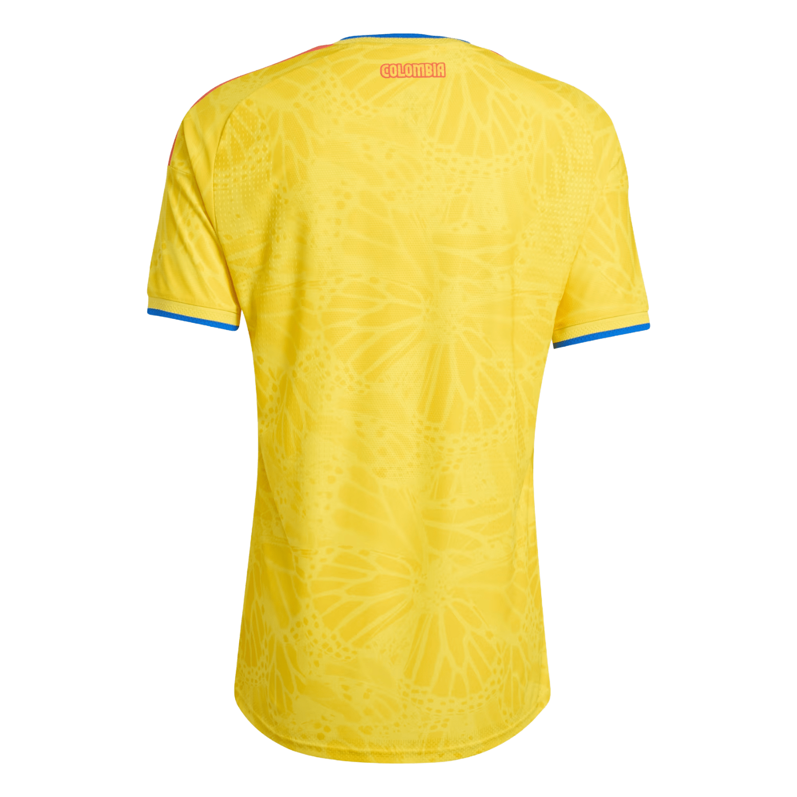adidas Men's Castano Colombia 2026 Authentic Home Jersey (Impact Yellow)