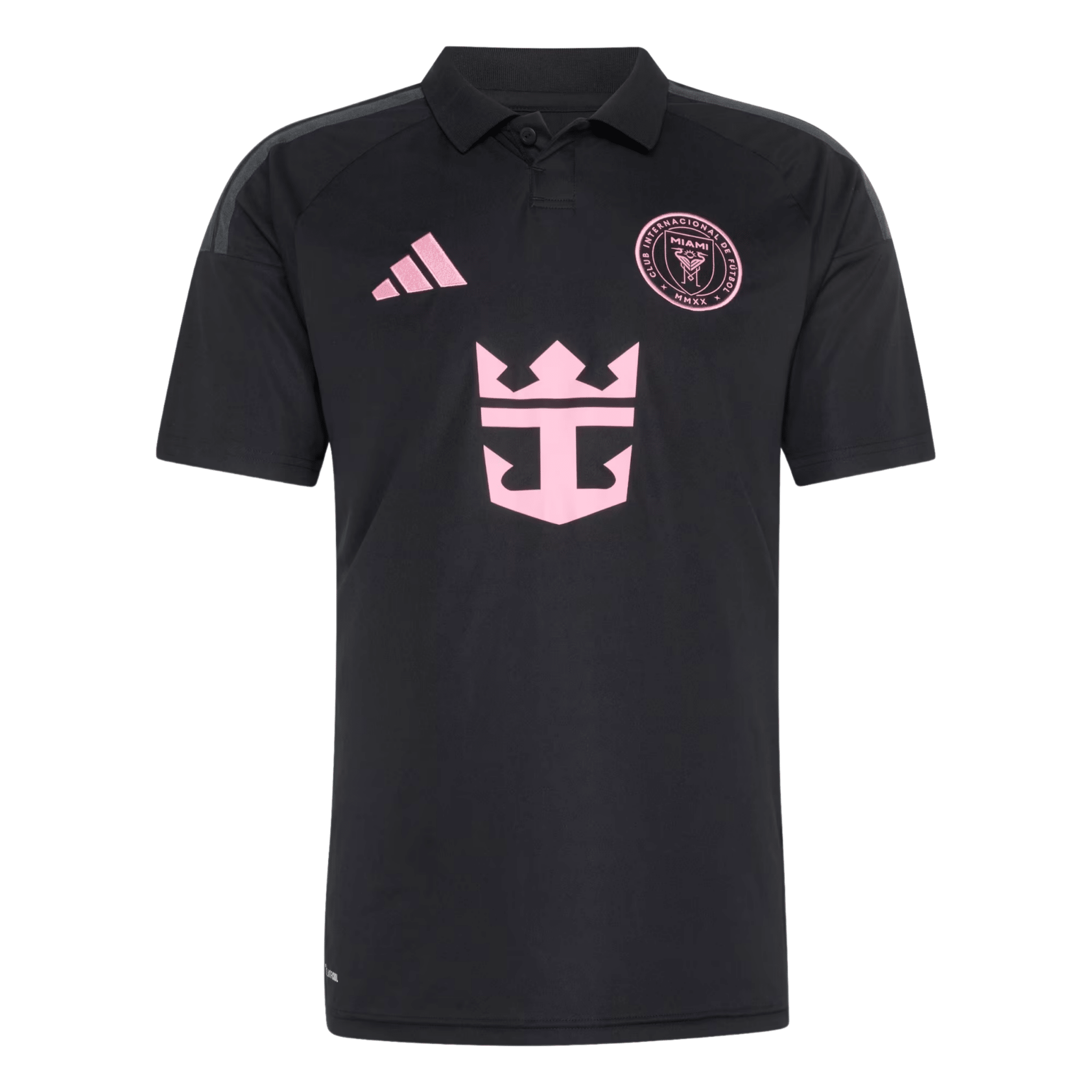 adidas Men's Cremaschi Inter Miami CF 26/27 Away Jersey (Black/Pink)