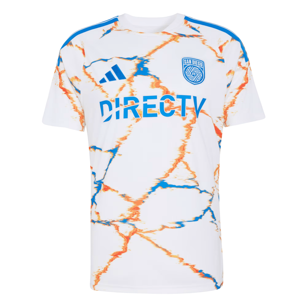 adidas Men's Sisniega San Diego FC 26/27 Away Stadium Jersey (White)