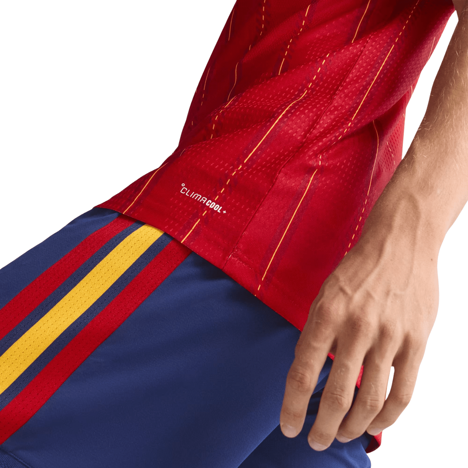 adidas Men's Pedri Spain Authentic World Cup Home Jersey 2026 (Vivid Red)