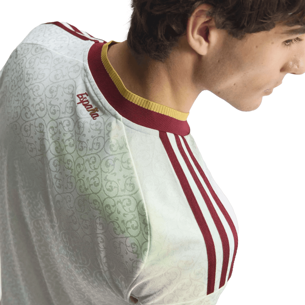 adidas Men's Spain Authentic Nico Williams Away Jersey 2026 (White)