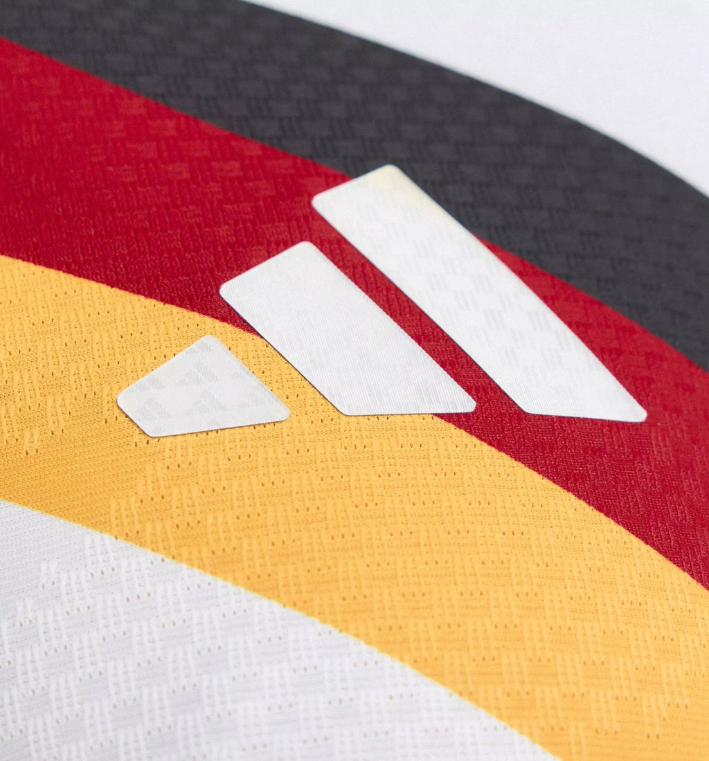 adidas Men's Raum Germany Authentic Home World Cup Jersey 2026 (White/Black)