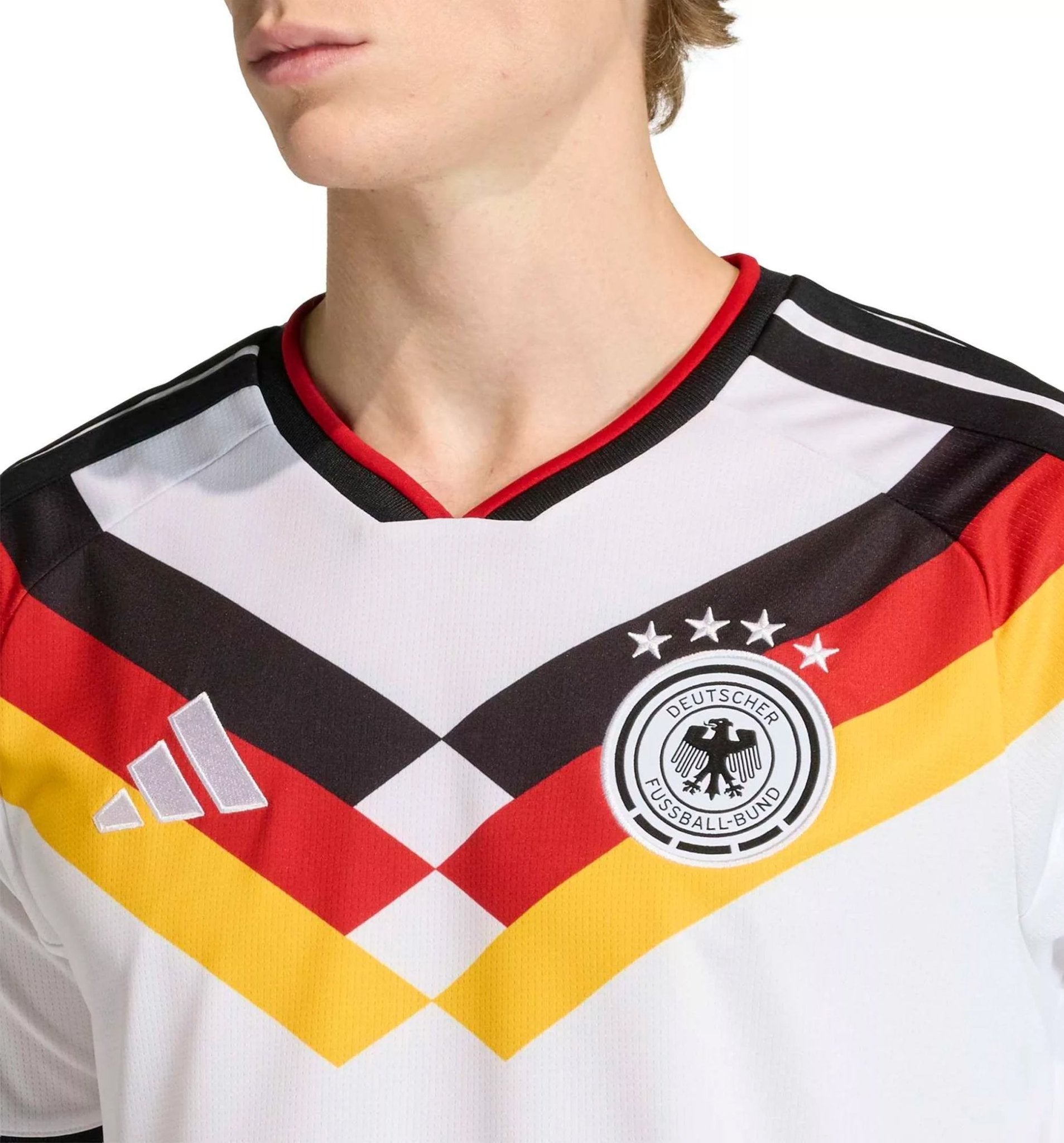 adidas Men's Gundogan Germany Home World Cup Jersey 2026 (White/Black)