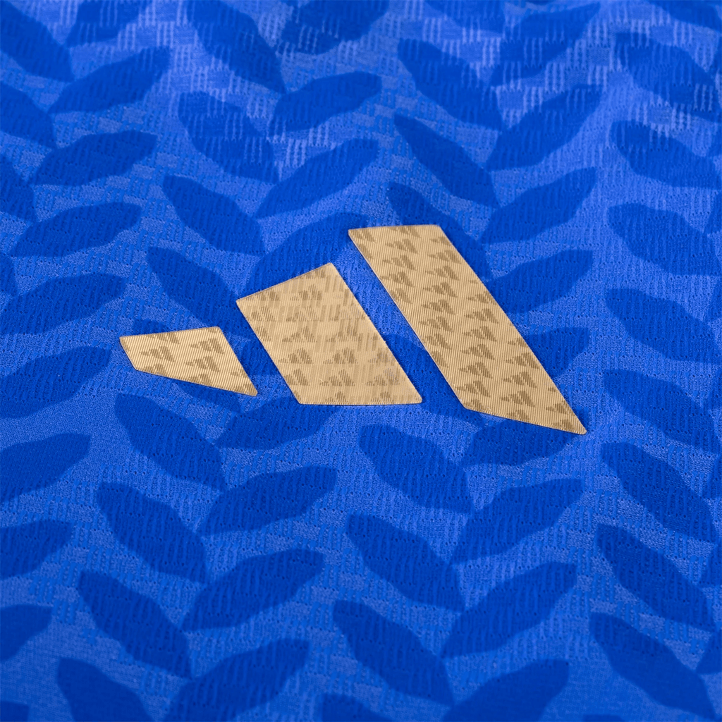 adidas Men's Kean Italy 2026 Authentic Home Jersey (Bold Blue)