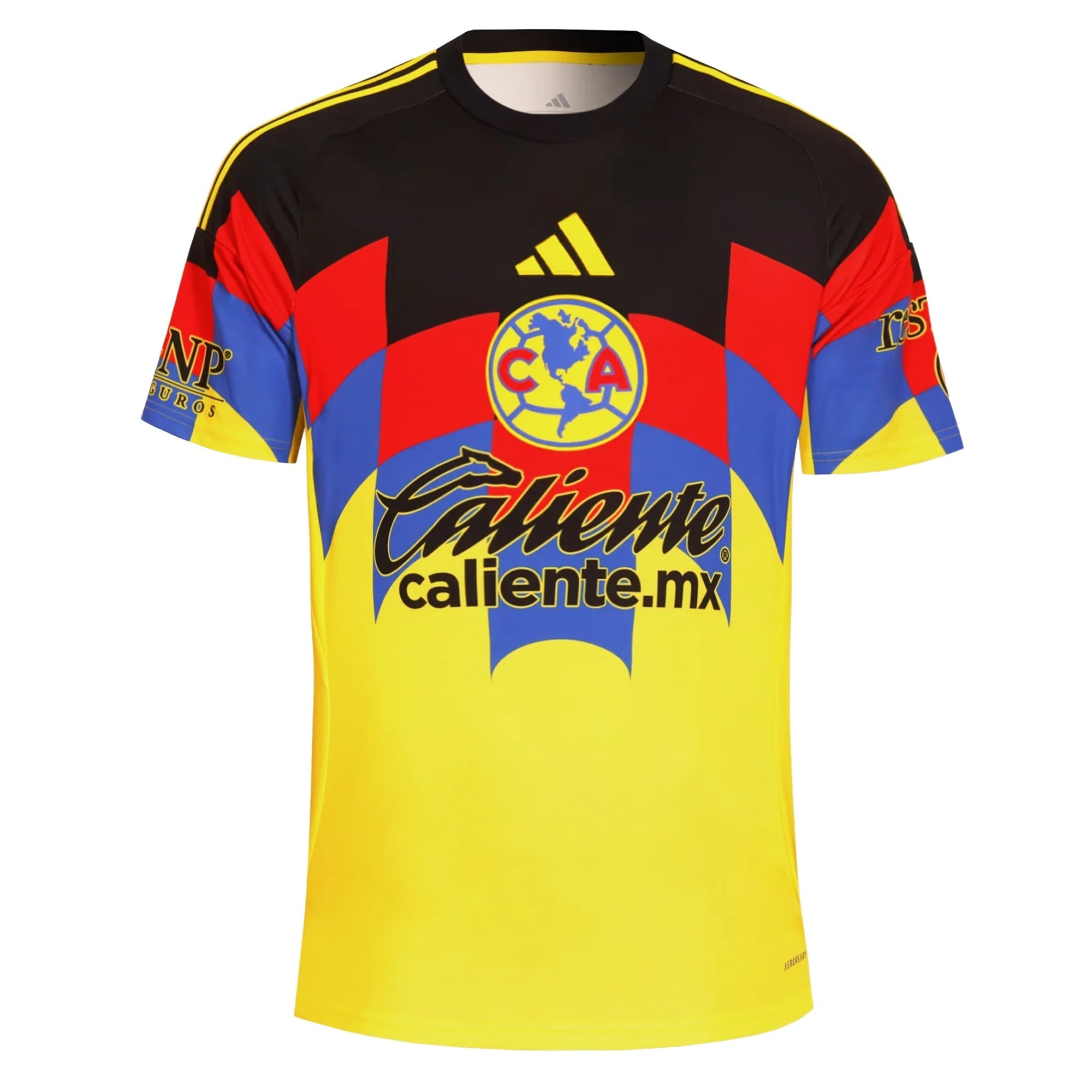 adidas Men's S. Naveda  Club America Home Jersey 25/26 (Yellow)