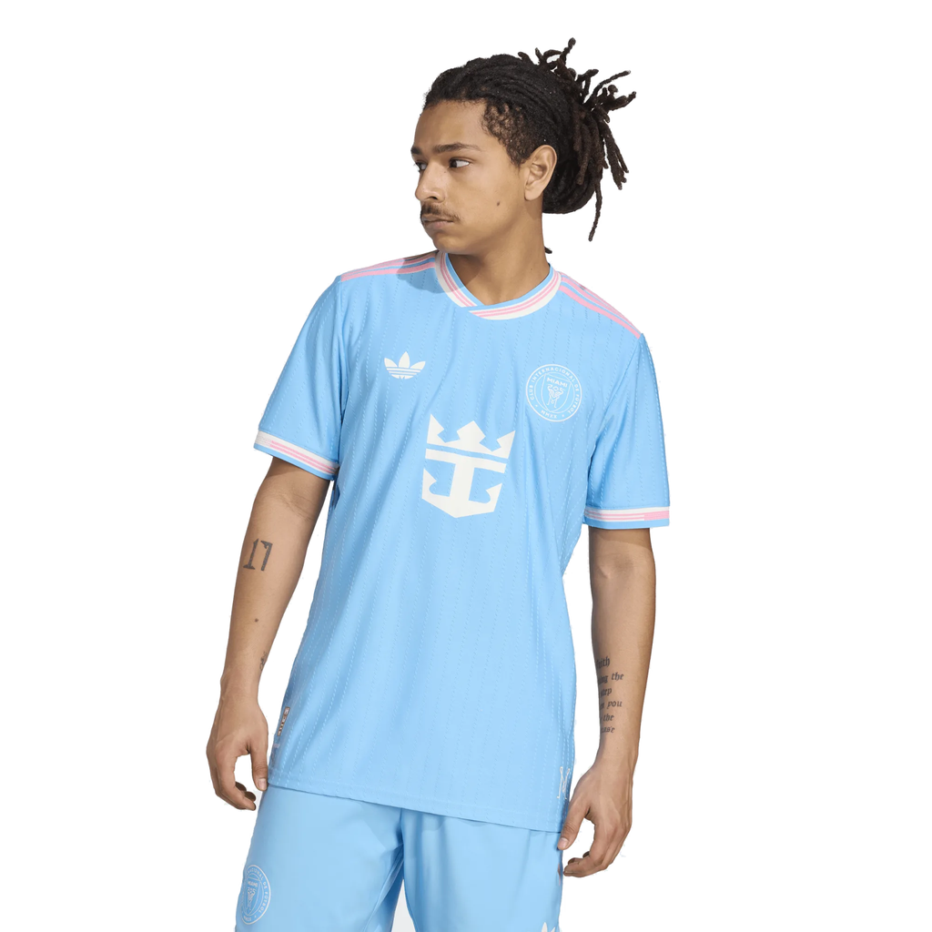 adidas Allen Inter Miami Authentic Third Jersey 25/26 (Blue/Pink)