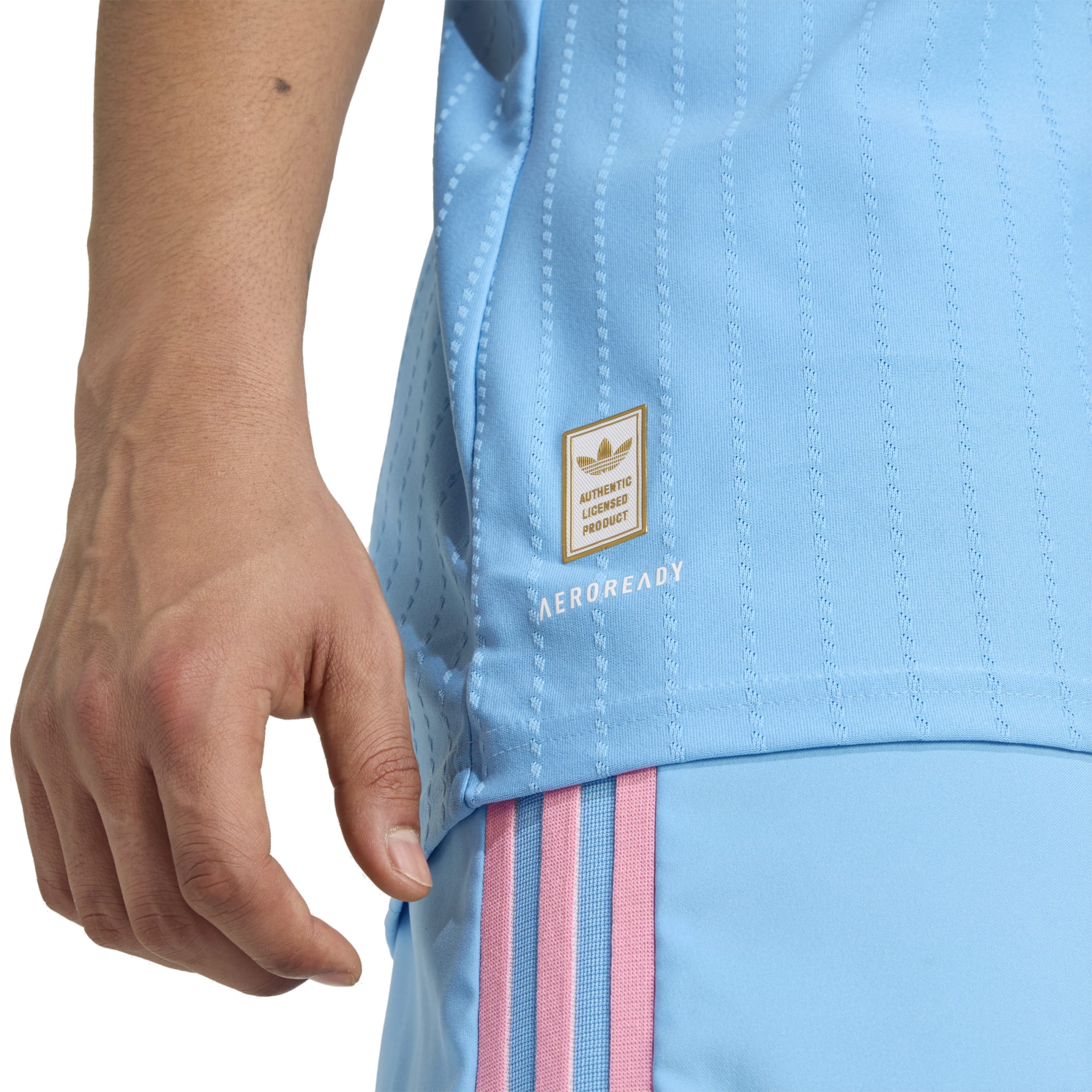 adidas Martinez Inter Miami Authentic Third Jersey 25/26 (Blue/Pink)