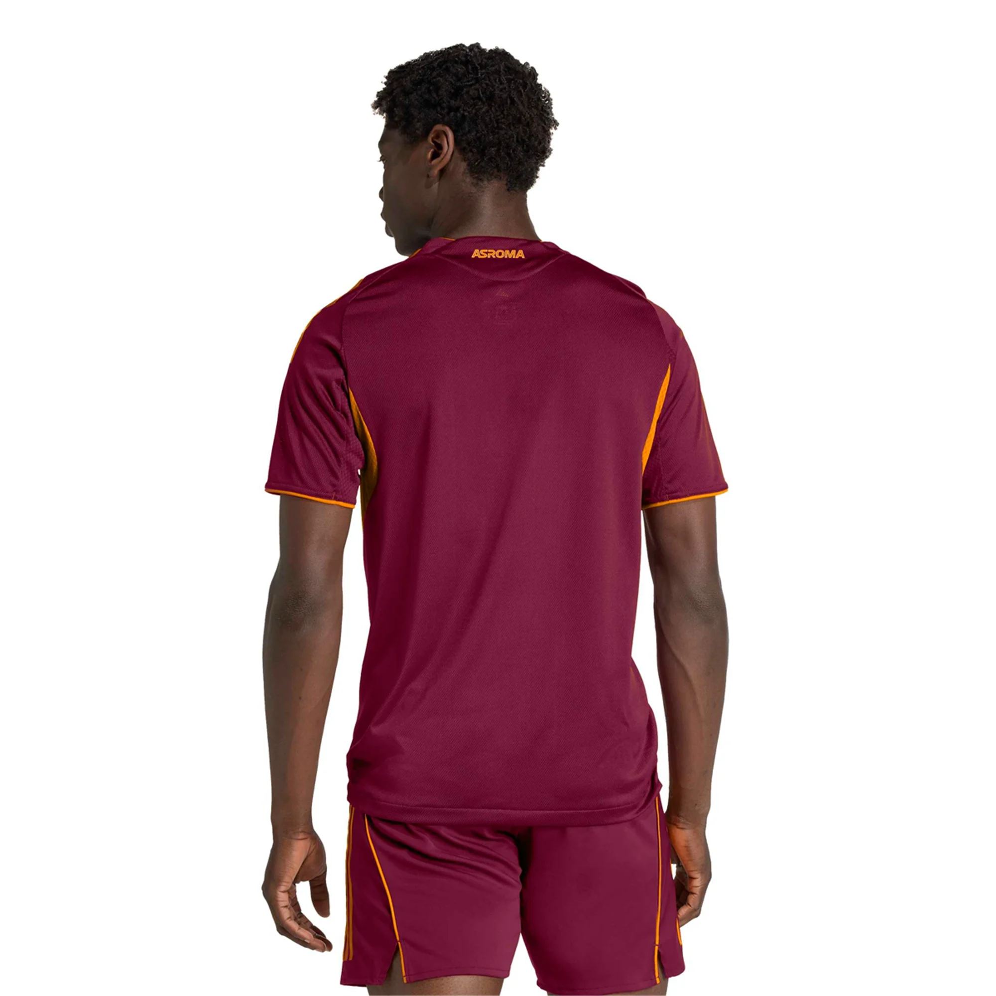 adidas Roma Authentic Manu Kone Home Jersey w/ Serie A Patch 25/26 (Burgundy)