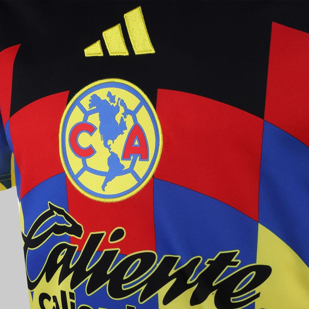 adidas Men's S. Naveda  Club America Home Jersey 25/26 (Yellow)