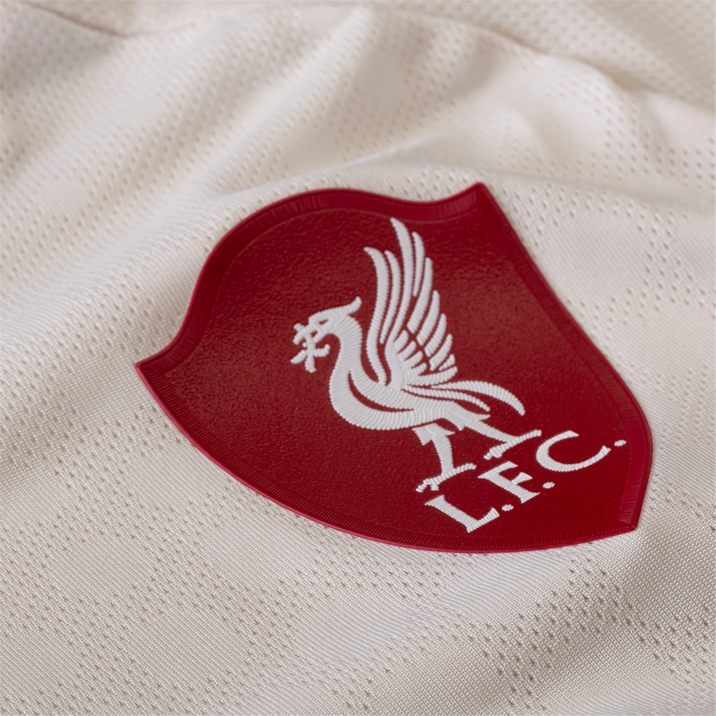 adidas Men's Liverpool Authentic Joe Gomez Away Jersey w/ Champions League Patches 25/26 (Wonder White)