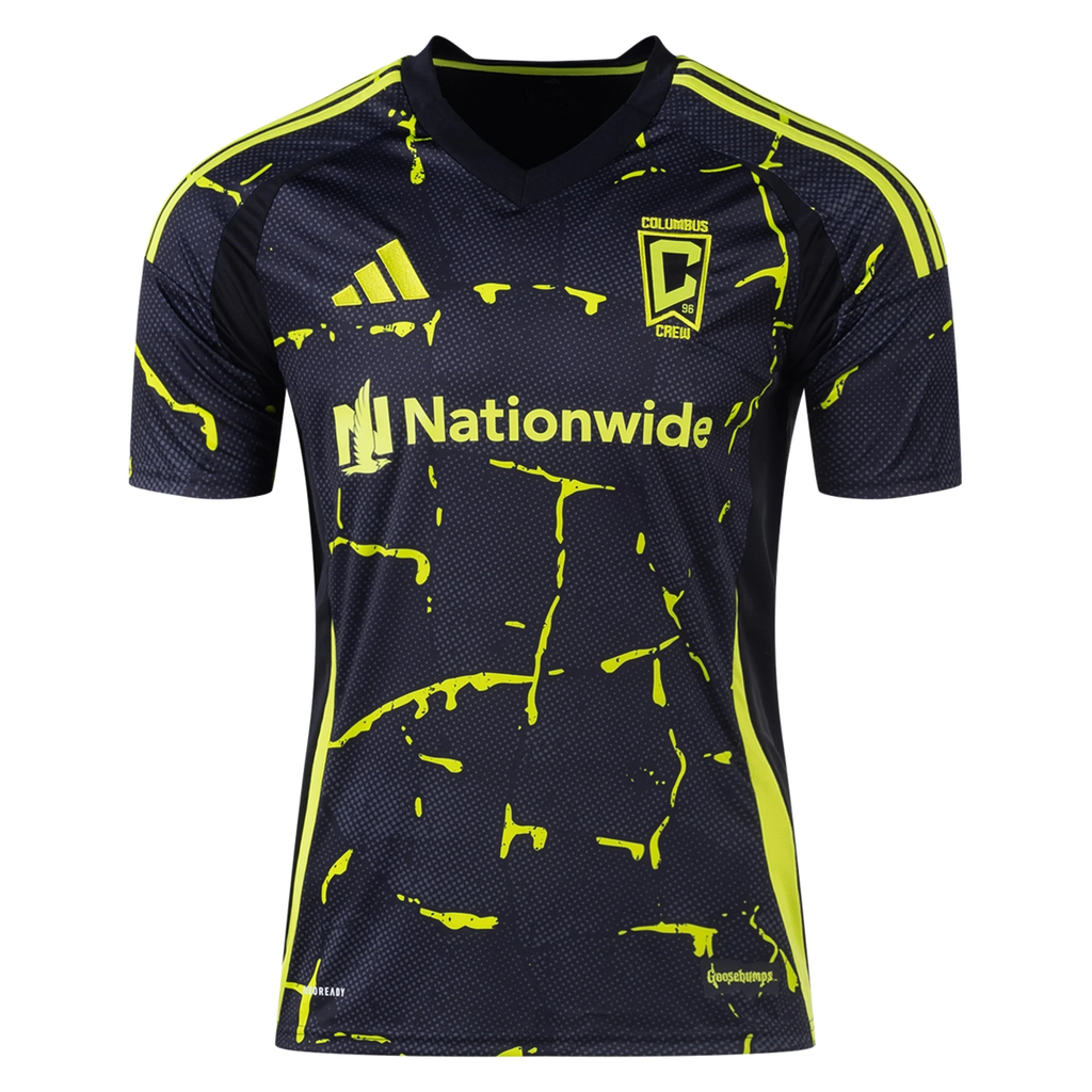 adidas Columbus Crew Dániel Gazdag Away Jersey 25/26 (Black/Yellow)