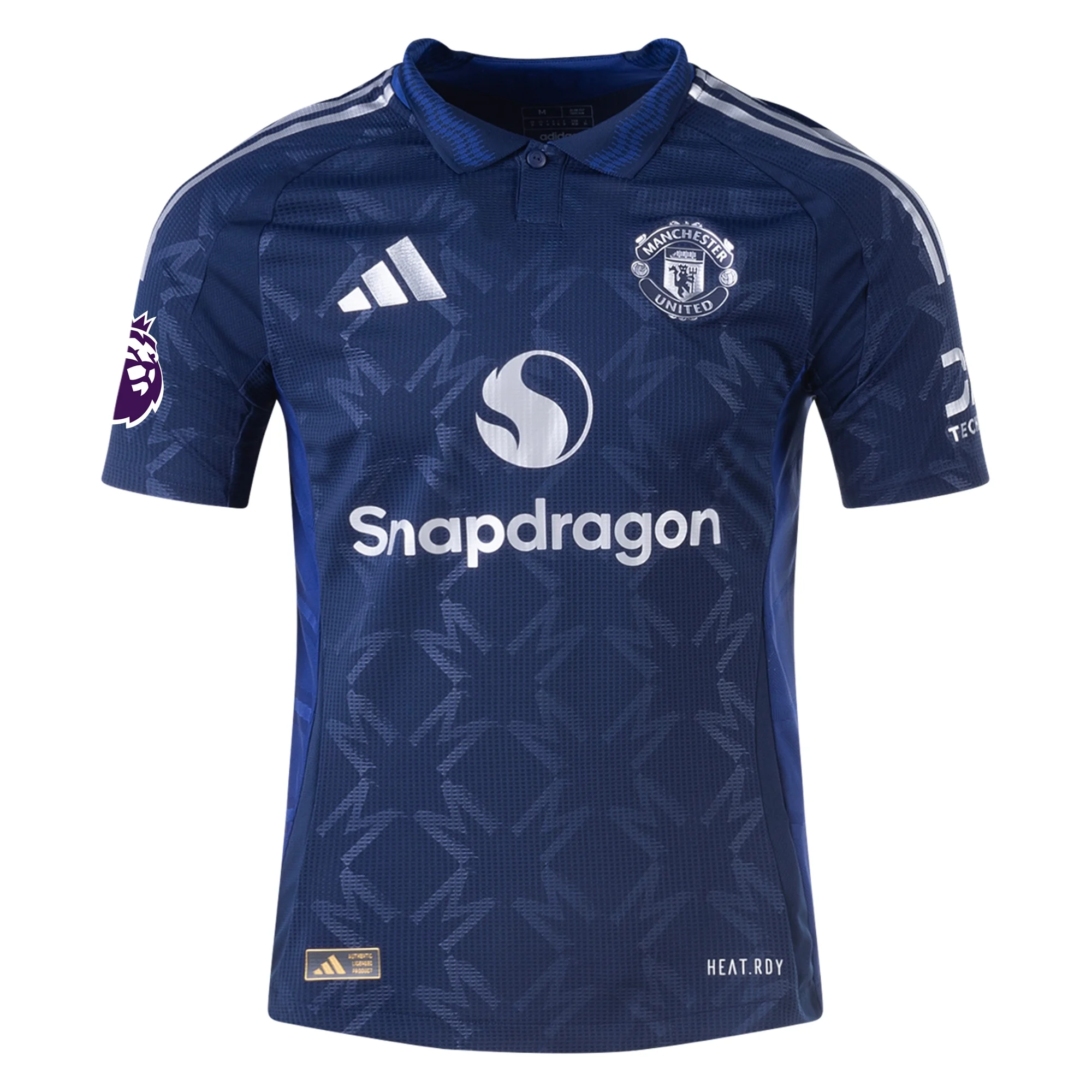 adidas Manchester United Authentic Rasmus Højlund Away w/ EPL Patch 24/25 (Night Indigo)