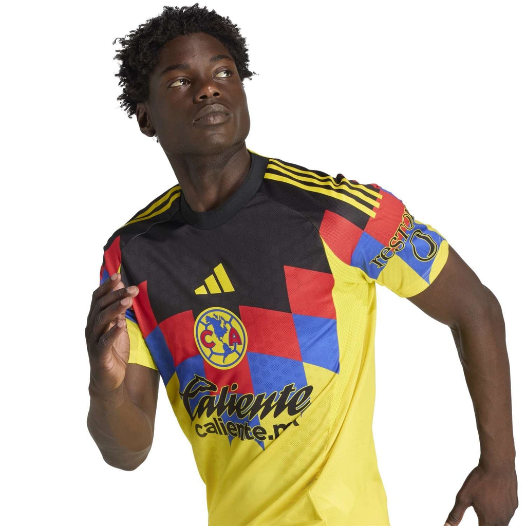 adidas R. Sanchez Men's Club America 25/26 Authentic Home Jersey (Yellow)